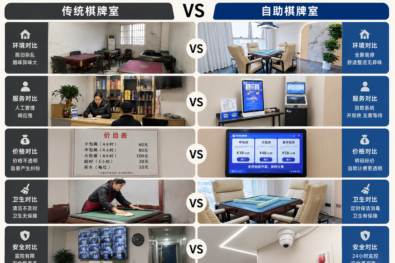 自助棋牌室值不值得做
