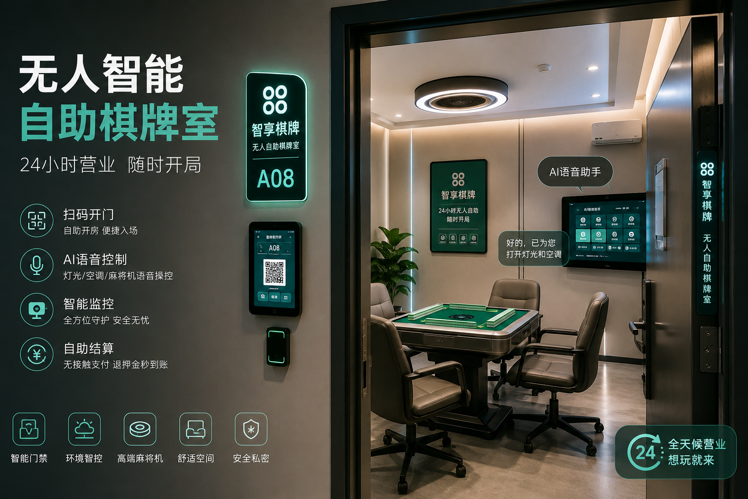 开自助棋牌室需要自己懂技术吗